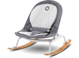 LIONELO Detské hojdacie kresielko Rosa Stone Grey,White