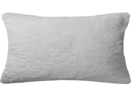 Obliečka na vankúš RABBIT FUR 50x30 cm - svetlo šedá