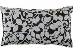 Obliečka na vankúš FOLIUM Kvety 50x30 cm - šedá