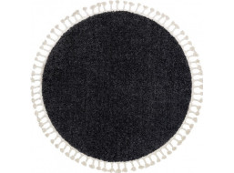 Kusový koberec Berber 9000 grey kruh