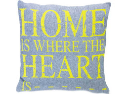 Obliečka na vankúš JERSEY Home 45x45 cm - šedá/žltá