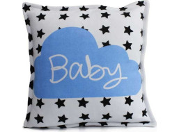 Obliečka na vankúš JERSEY Baby 45x45 - modrá