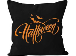 Obliečka na vankúš HALLOWEEN 40x40 cm - čierna