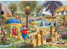 SCHMIDT Puzzle Benjamin Kvietko: Deň v neustadtskej zoo 1000 dielikov