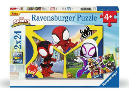 RAVENSBURGER Puzzle Spidey 2x24 dielikov