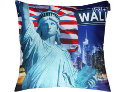 Obliečka na vankúš TRAVEL New York 40x40 cm - Socha slobody
