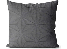 Obliečka na vankúš VERA Geometric 40x40 cm - šedá