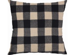 Obliečka na vankúš RETRO Check 40x40 cm - béžová/čierna