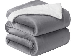Deka MARLBOROUGH Sherpa 150x200 cm - šedá
