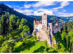 ENJOY Puzzle Branský hrad v lete, Rumunsko 1000 dielikov
