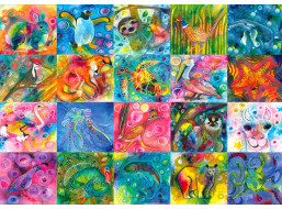 ENJOY Puzzle Kúzlo zvierat 1000 dielikov