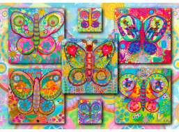 ENJOY Puzzle Motýle 1000 dielikov