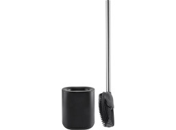 WC kefa (na wc rimless) - čierna/strieborná - kov/plast