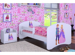 Detská posteľ bez šuplíka 200x90 cm PRINC A PRINCEZNA