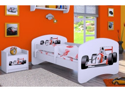 Detská posteľ bez šuplíka 200x90 cm FORMULA F1