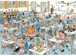 JUMBO Puzzle JvH Mačacia prehliadka 2000 dielikov
