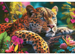 CHERRY PAZZI Puzzle Ležiaci leopard 500 dielikov