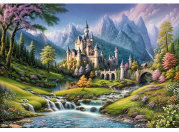 CHERRY PAZZI Puzzle Rozprávkový hrad 500 dielikov