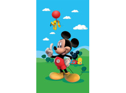 Detský záves DISNEY - Mickey a Pluto - 140x245 cm