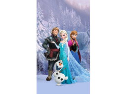 Detský záves DISNEY - FROZEN - 140x245 cm