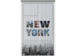 Dizajnový záves - New York - 140x245 cm