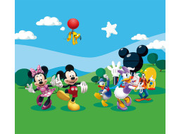 Detský záves DISNEY - Mickeyho klbko - 280x245 cm
