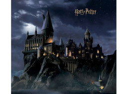 Detská fototapeta - Harry Potter - Bradavice - 300x270 cm