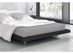 Froté prestieradlo VANILLE 200x160 cm + 25cm - svetlo šedé