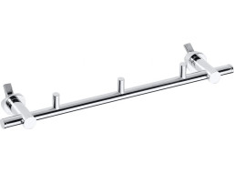 Držiak uterákov na vykurovacie teleso s vešiačikmi - 355 × 40 × 90 mm