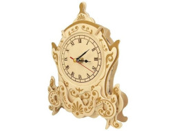 WOODEN TOY WCK 3D puzzle Hodiny F006