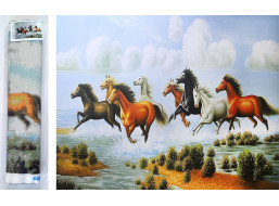 Norimpex Diamantové maľovanie Cválajúce stádo 80x40cm