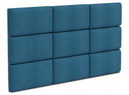Čalúnený panel na stenu TRINITY - 60x30 cm (viac farieb)