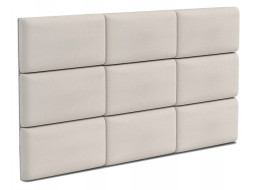 Čalúnený panel na stenu TRINITY - 60x30 cm (viac farieb)