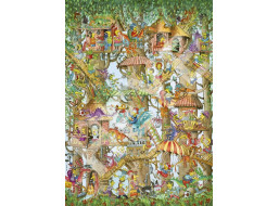 HEYE Puzzle Chaty na stromoch 1000 dielikov
