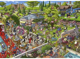 HEYE Puzzle Mačacia party 1000 dielikov