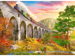 GIBSONS Puzzle Viadukt Glenfinnan 1000 dielikov