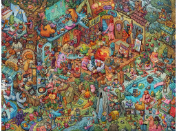 HEYE Puzzle Zábava s priateľmi 1500 dielikov