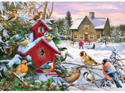 GIBSONS Puzzle Zimné krídla 1000 dielikov