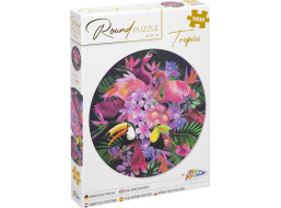 GRAFIX Okrúhle puzzle Tropic 1000 dielikov