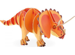 JANOD 3D puzzle Triceratops 32 dielikov