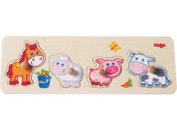 HABA Drevená vkladačka Zvieratká