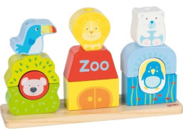 GOKI Skladačka Zvieratká v ZOO