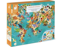 JANOD Vzdelávacie puzzle Dinosaury 200 dielikov