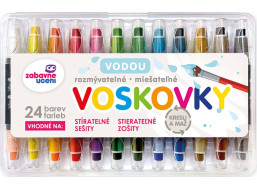 Kresli a maž - Vodou rozmývateľné voskovky
