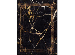 Kusový koberec Miro 51333.801 Marble black/gold