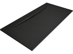 Sprchová SMC vanička MEXEN EGON 80x170 cm - čierna, 4R708017