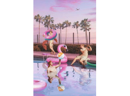 RAVENSBURGER Puzzle Moment: Party pri bazéne 200 dielikov