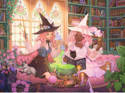RAVENSBURGER Puzzle Začarovaná knižnica XXL 200 dielikov