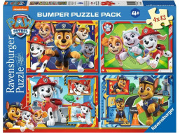 RAVENSBURGER Puzzle Tlapková patrola 4x42 dielikov