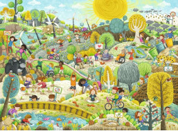 RAVENSBURGER Puzzle Udržateľnosť XXL 200 dielikov